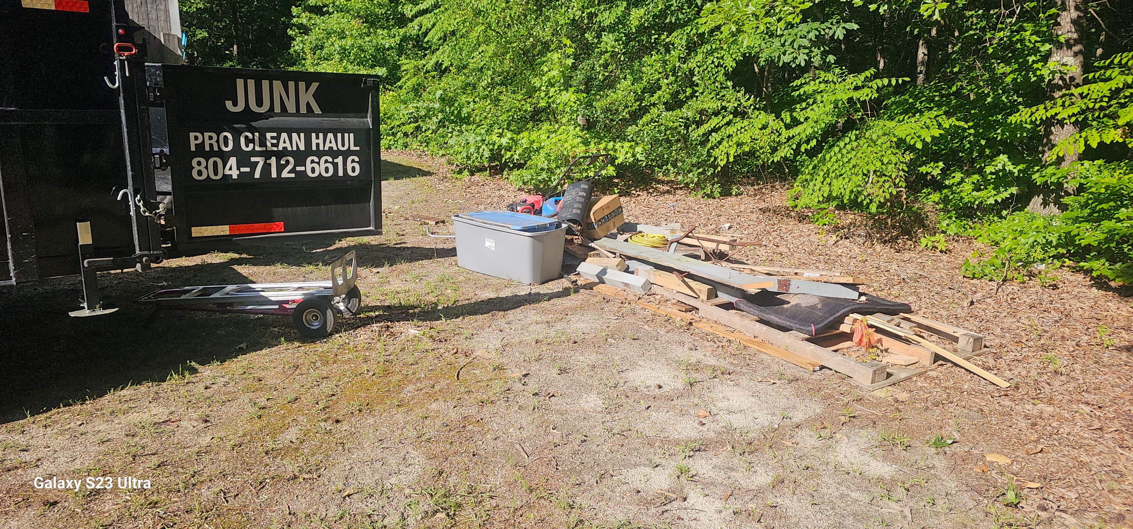 Project Pro Clean Haul Now Serving Disputanta VA for Junk Removal image