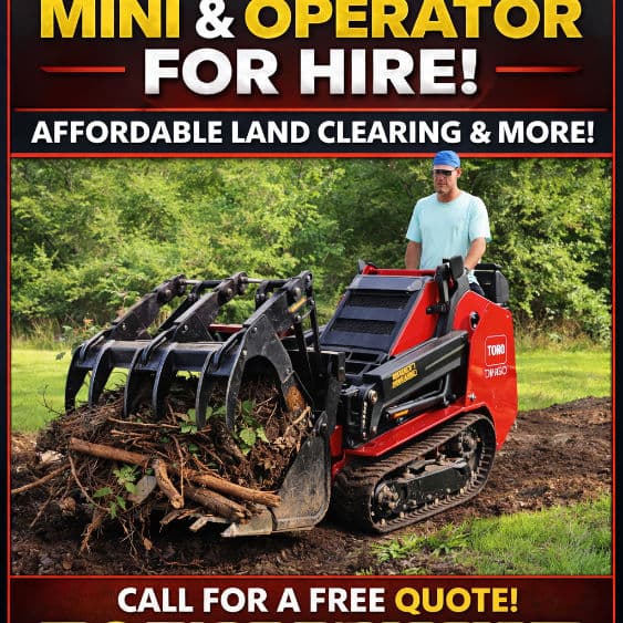 Project Mini Skid Steer and Operator for Hire in Chesterfield image