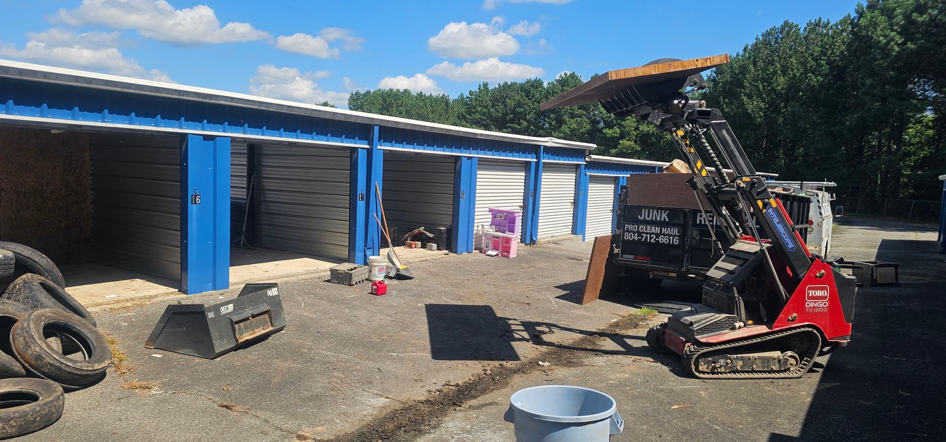 Storage Unit Cleanout in Petersburg Done Right image