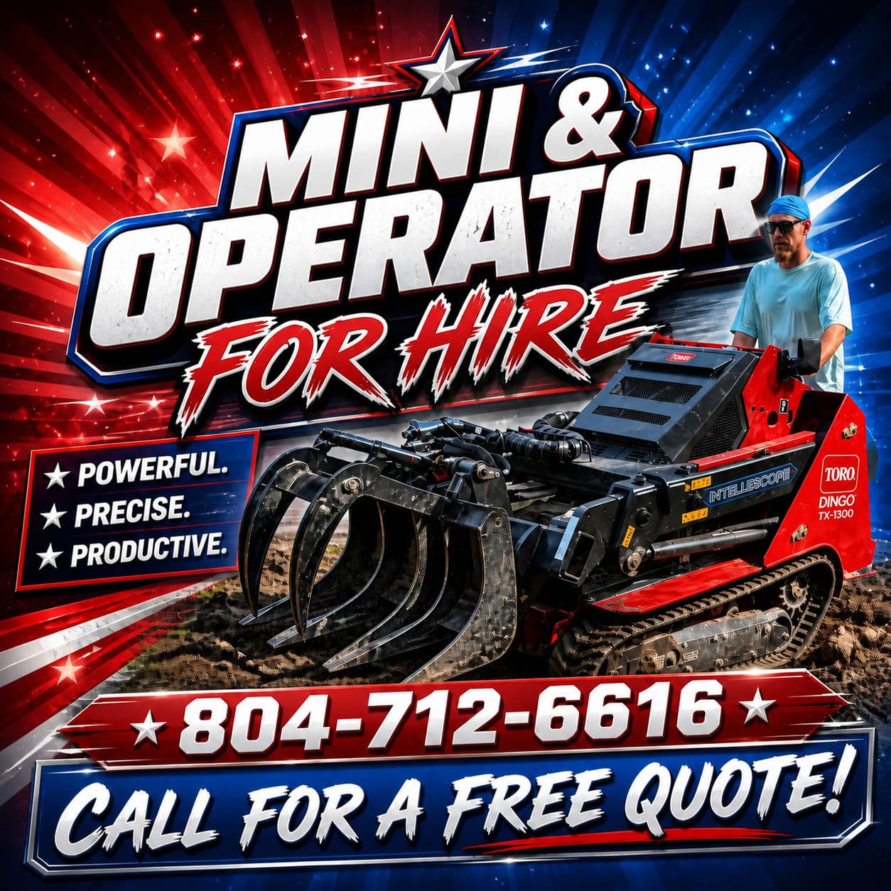 Project Mini Skid and Operator for Hire - Fast Junk Removal Done Right image