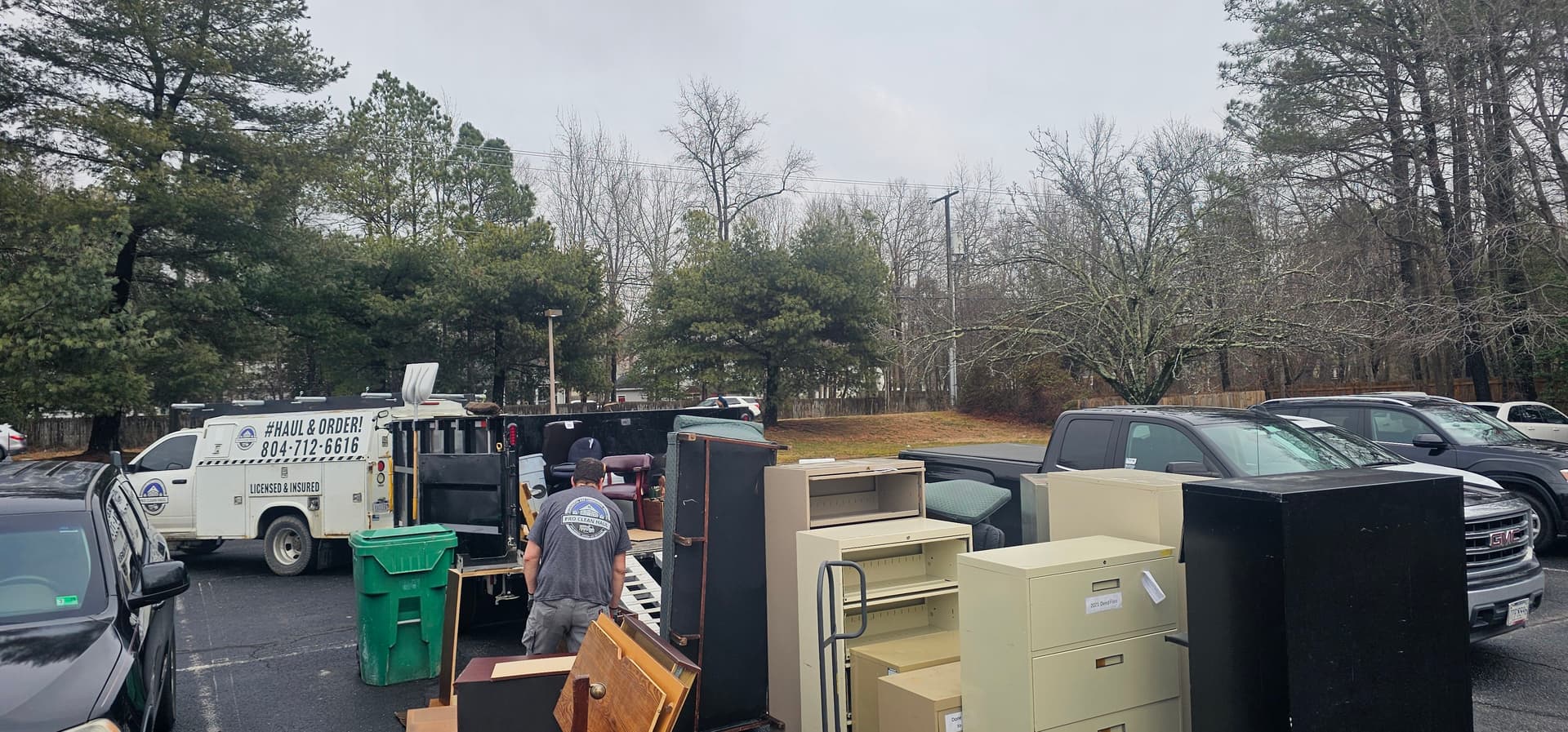Clearing Out 2,000 lbs of Office Furniture at Dodson Law Firm image