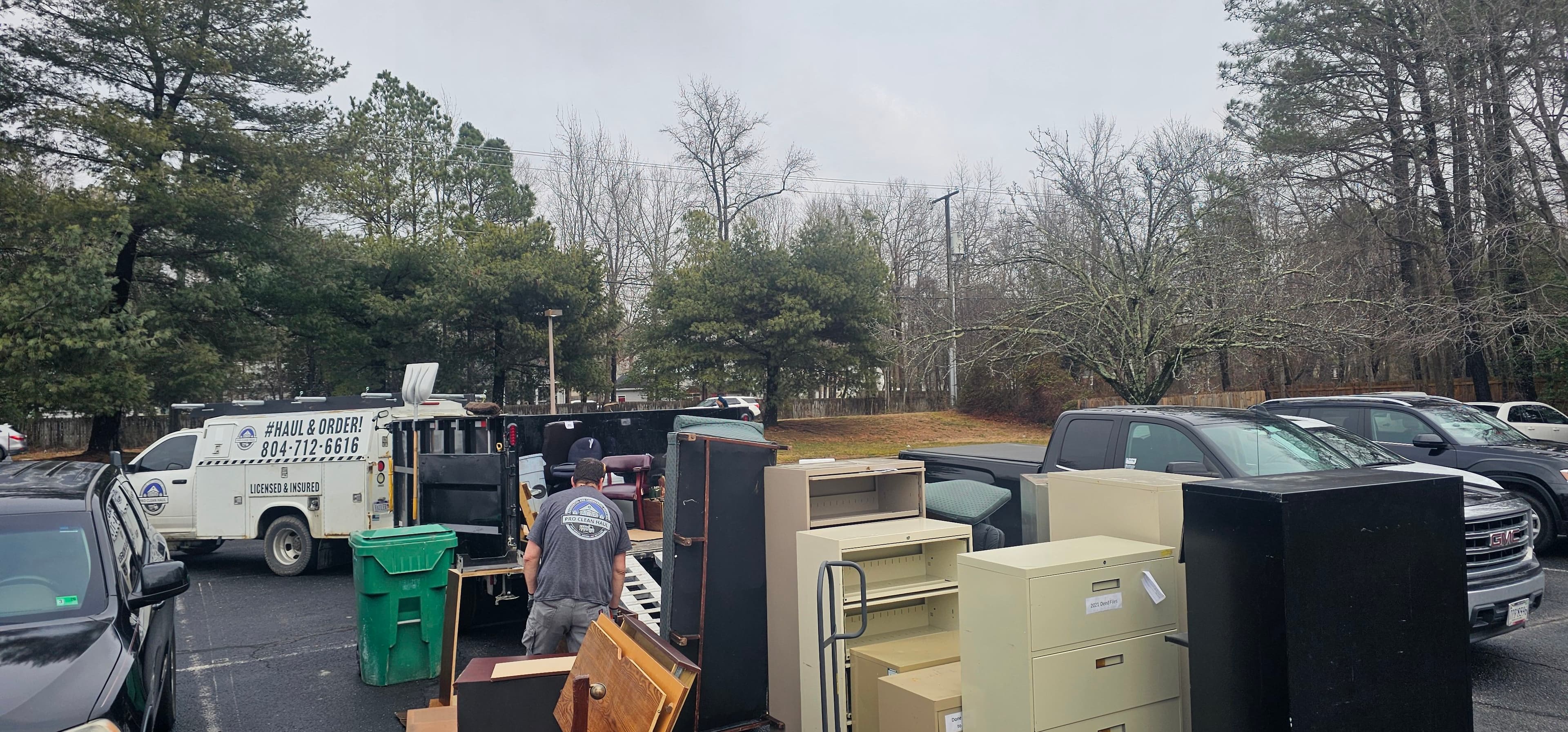 Project Clearing Out 2,000 lbs of Office Furniture at Dodson Law Firm image