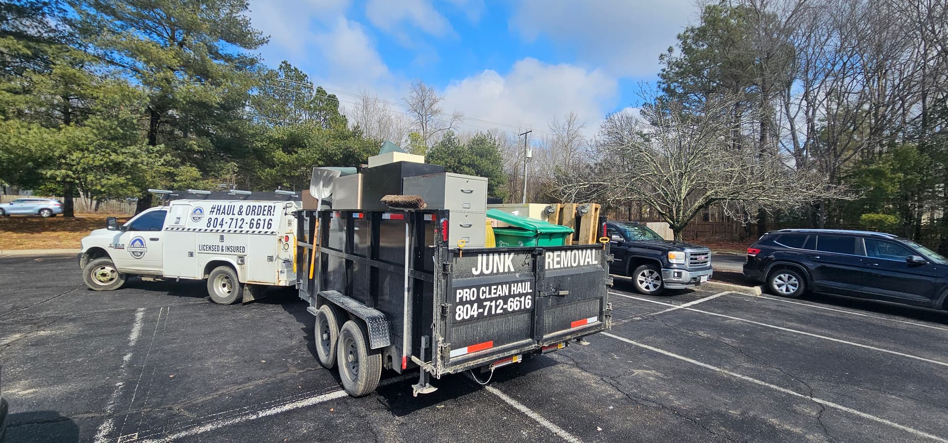 Gallery photos for Clearing Out 2,000 lbs of Office Furniture at Dodson Law Firm: Image #1