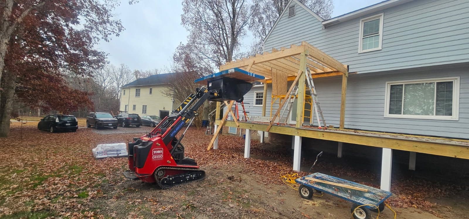 Project Deck Construction Assistance with Pro Clean Haul image