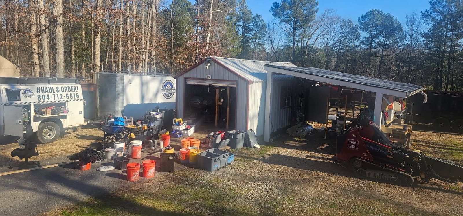 Garage Clean-Out and Yard Organization image