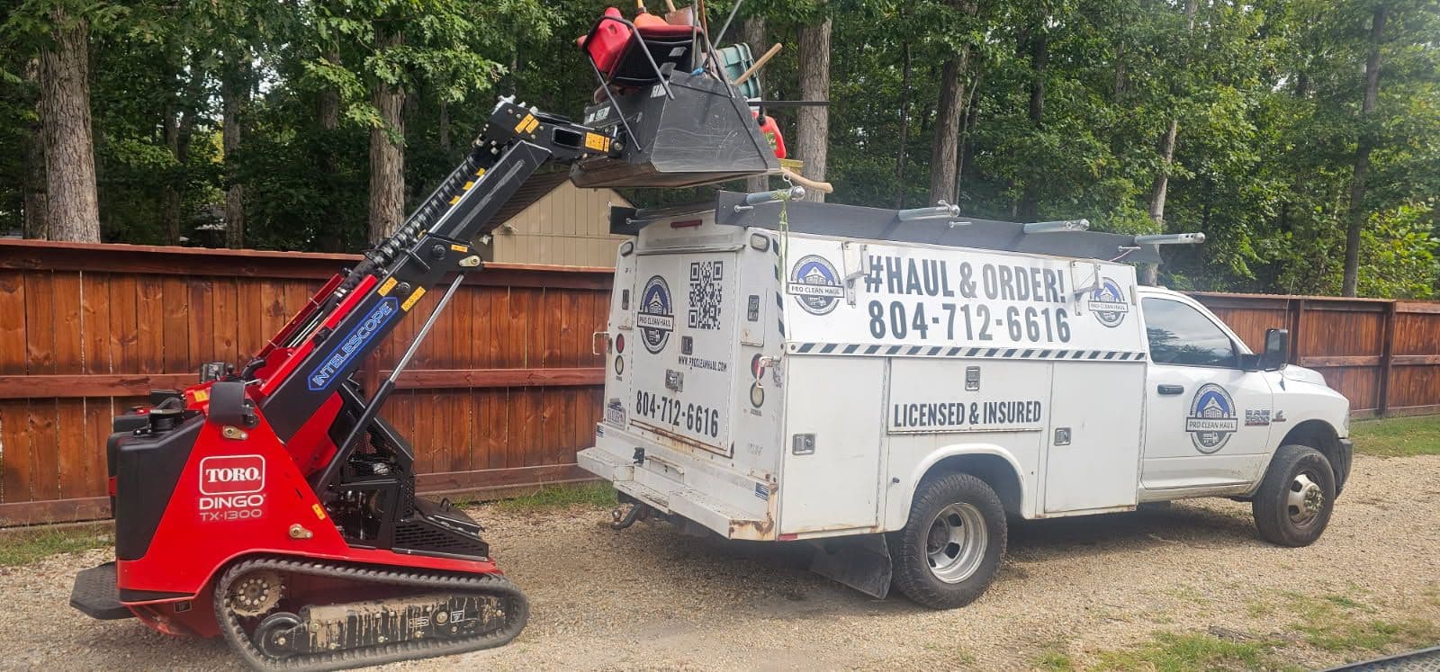 Project TORO DINGO TX 1300 Showcased by Pro Clean Haul image