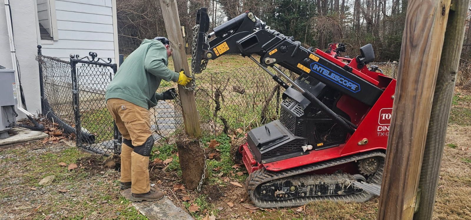 Efficient Fence Demolition by Pro Clean Haul image