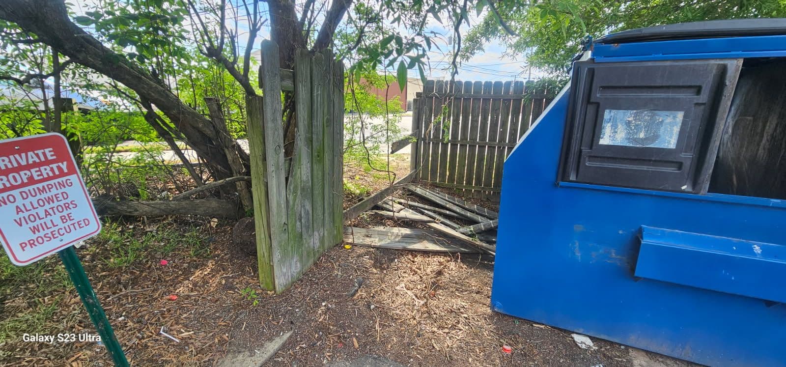 Expert Dumpster Area Cleanup in Chesterfield