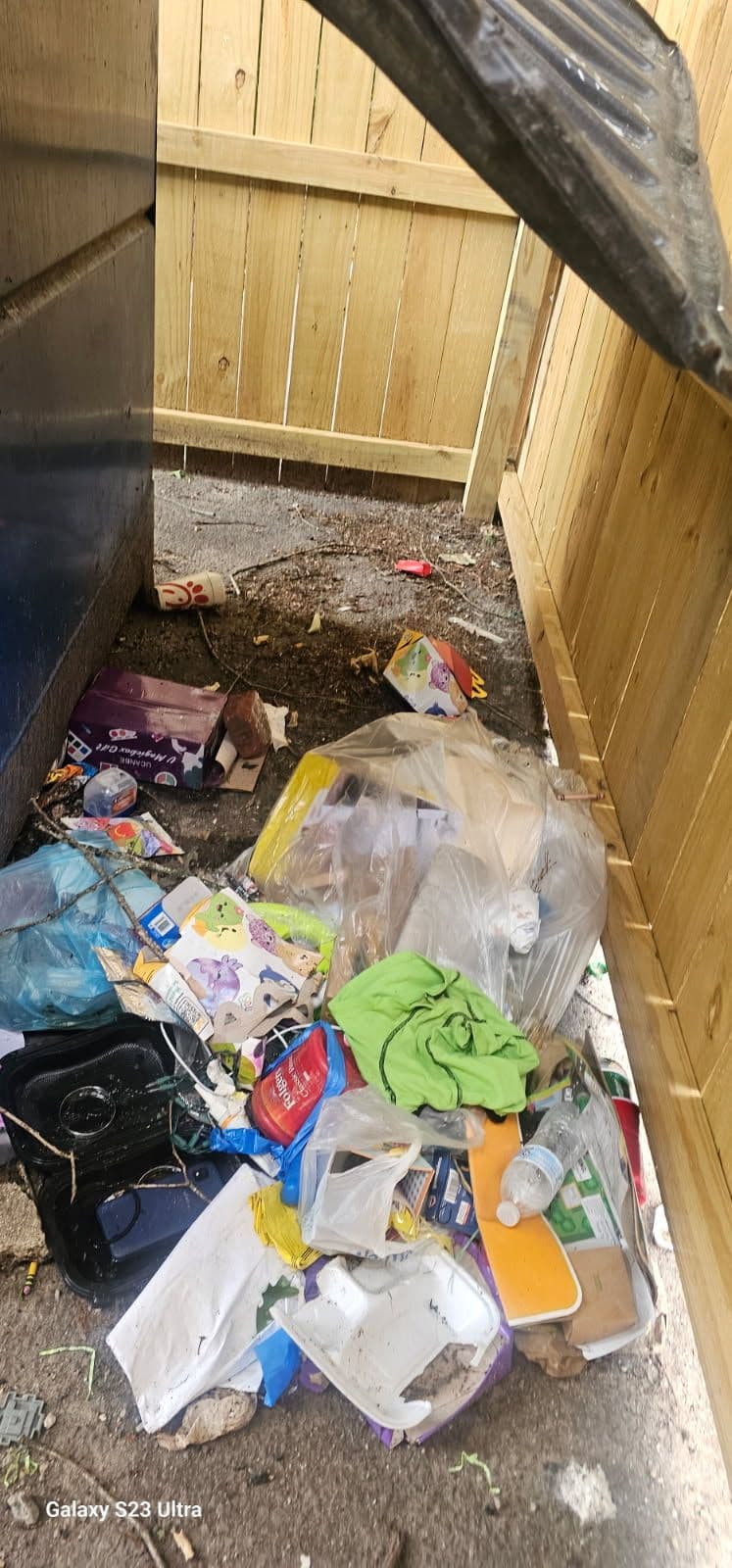 Project Transforming Messy Dumpster Areas in Chesterfield image