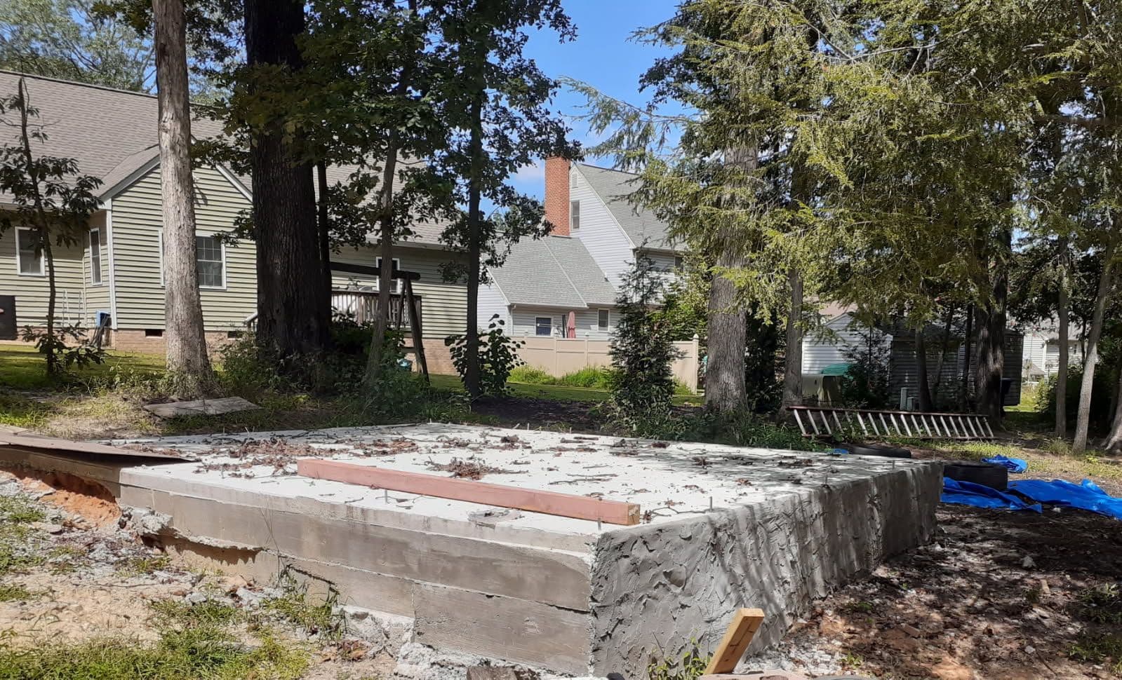 Backyard Shed Demolition Transforms Chester Property image