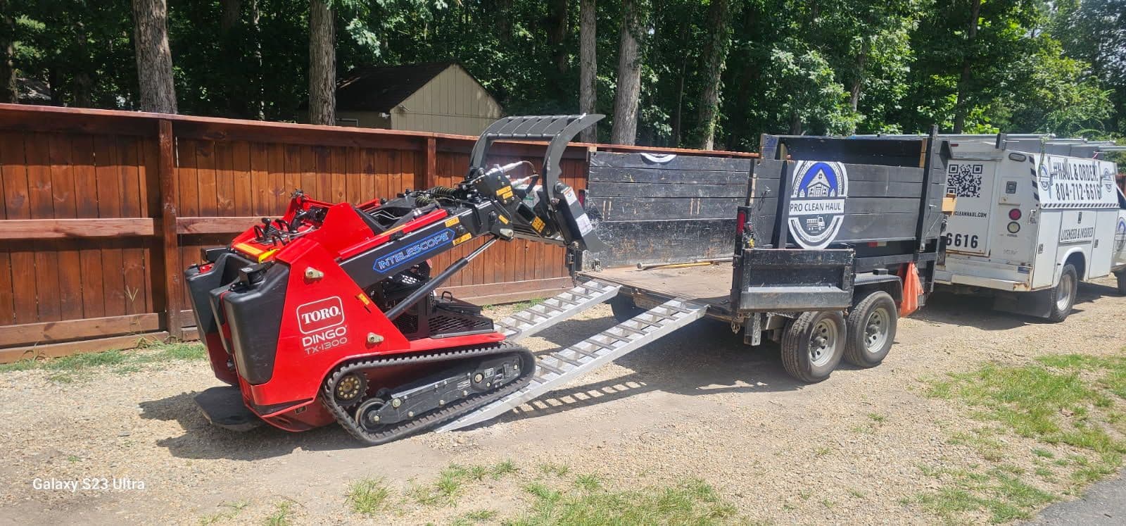 Gallery photos for Efficient Construction Cleanup with Toro Dingo TX-1300: Image #1