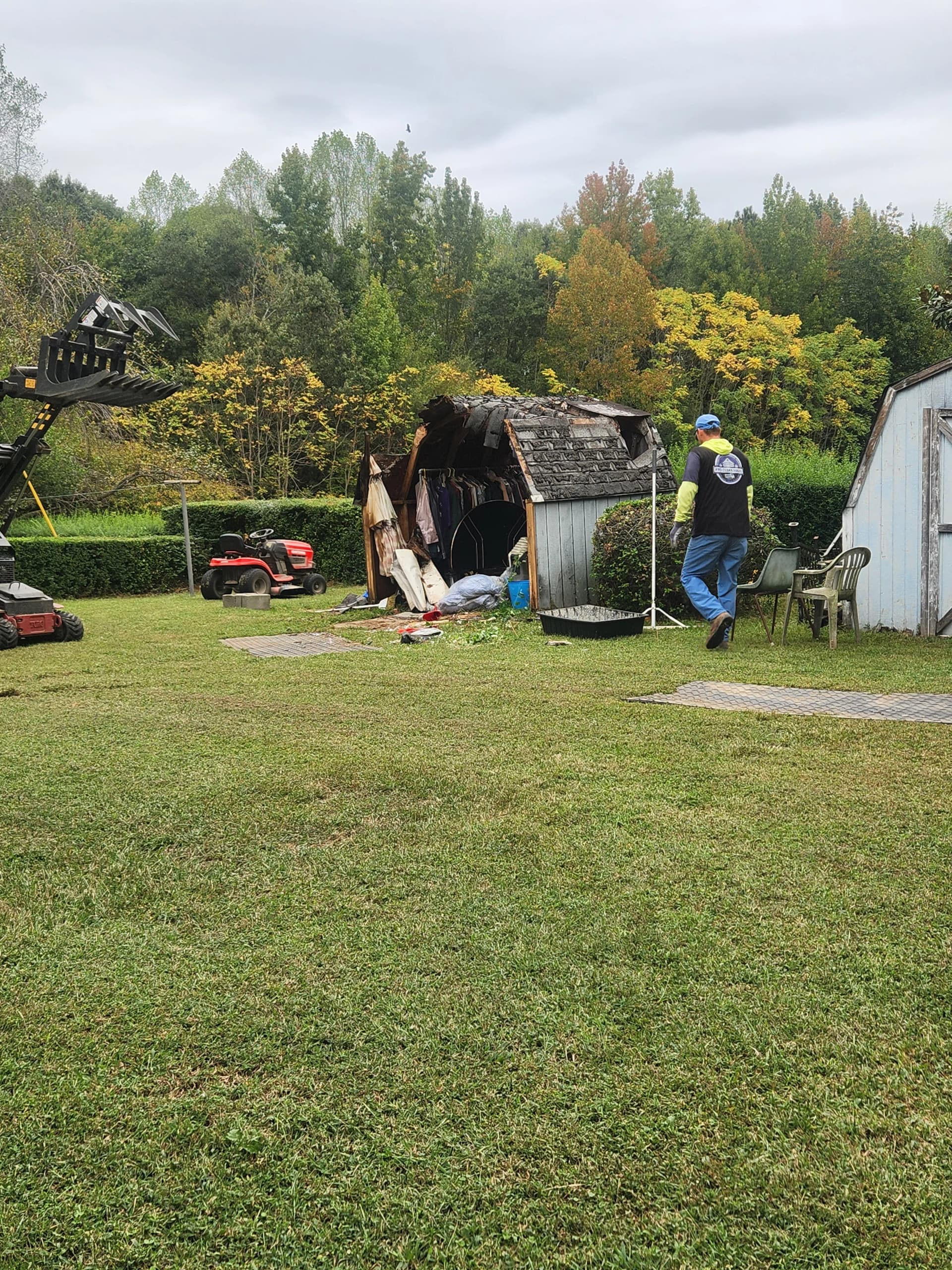Shed Demolition and Full Cleanup Completed in Disputanta image