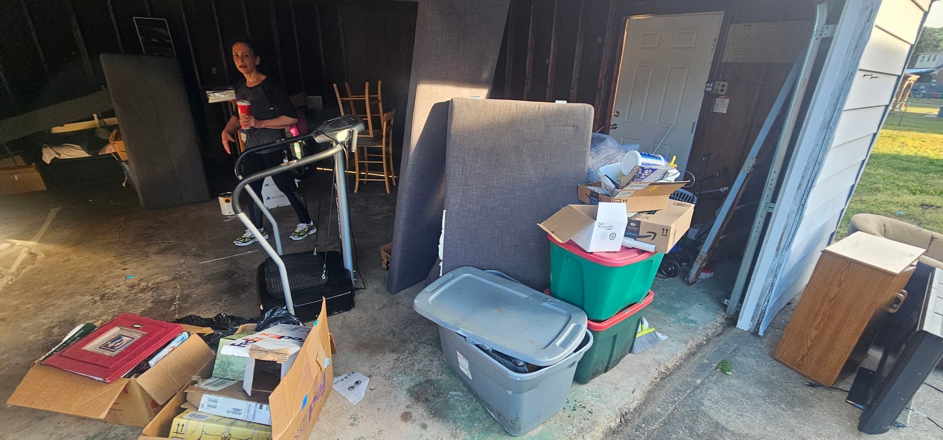 Garage Junk Removal Job in Colonial Heights Virginia image